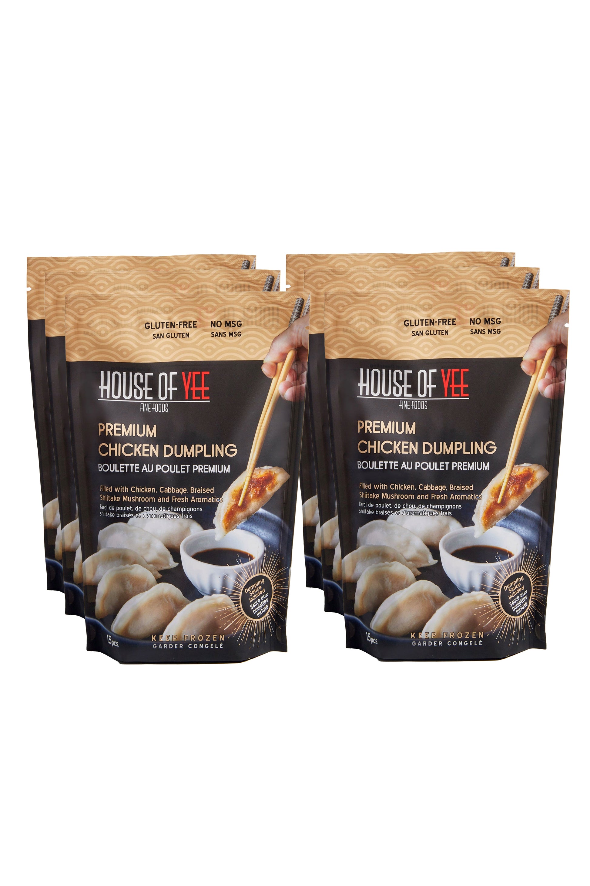 Yee's Chicken Half Dozen Dumplings