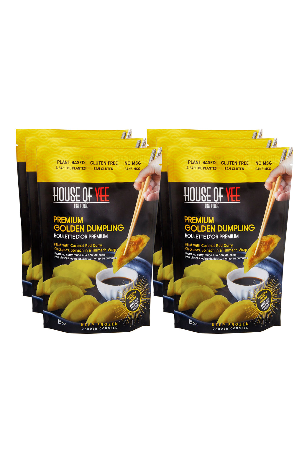 Yee's Golden Half Dozen Dumplings