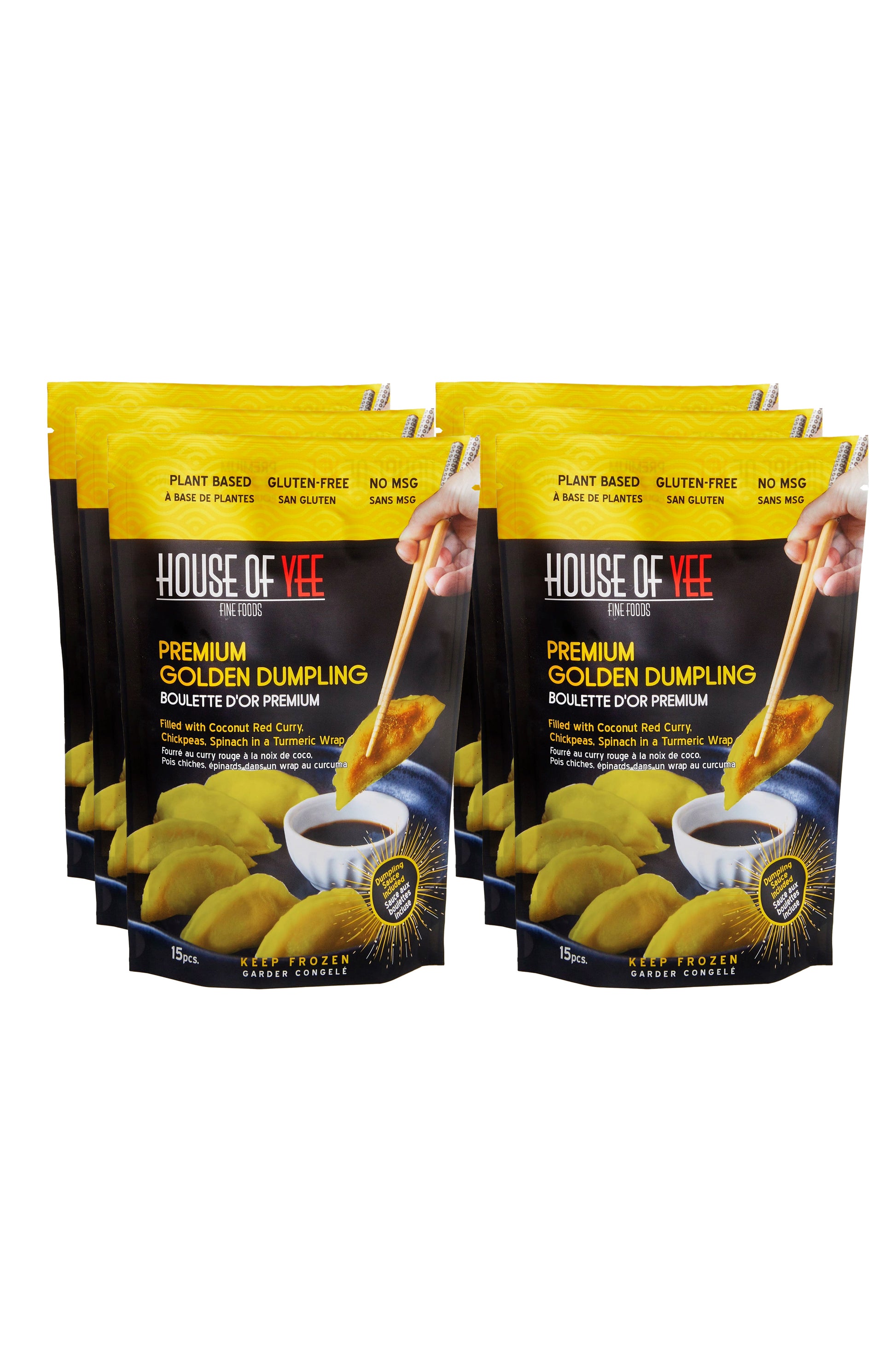 Yee's Golden Half Dozen Dumplings