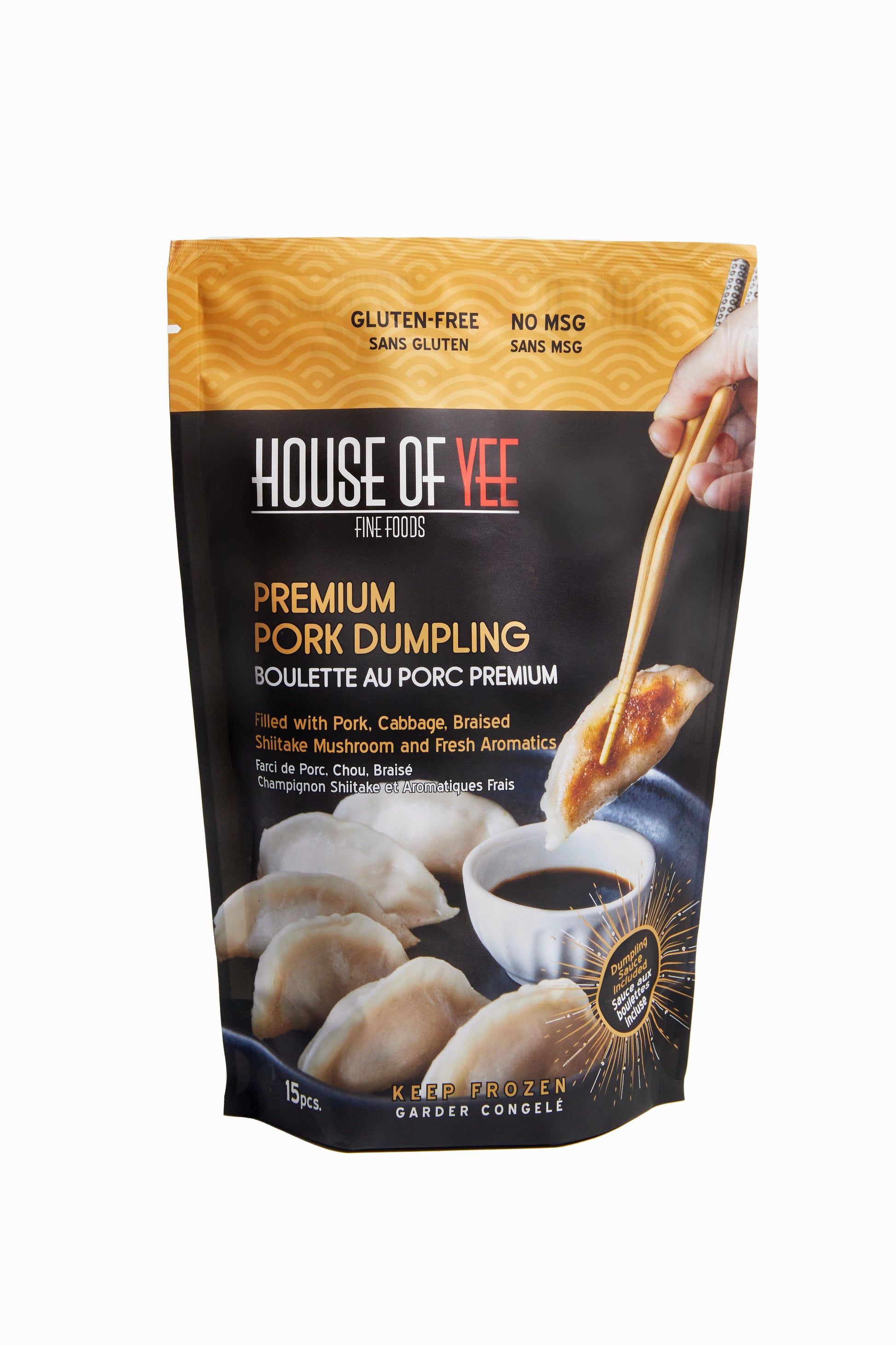 Braised Shiitake and Pork Dumplings