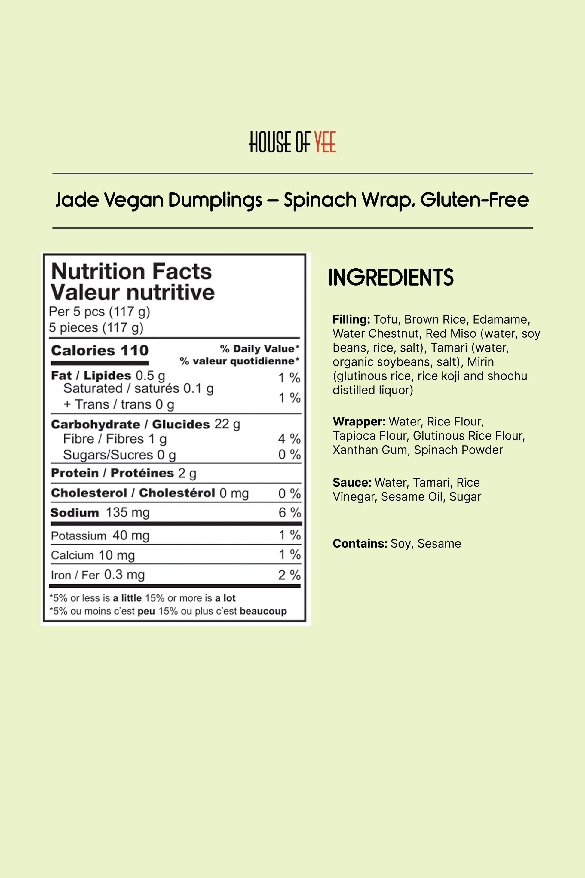 Jade Vegan Dumplings – Spinach Wrap, Gluten-Free