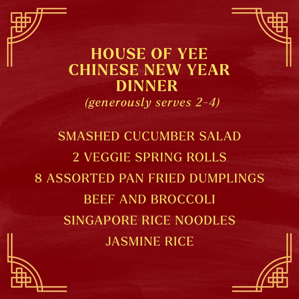 Chinese New Year Pop Up Dinner