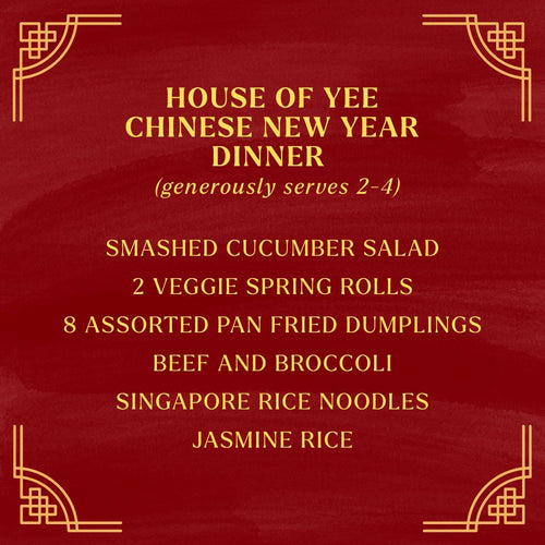 Chinese New Year Pop Up Dinner