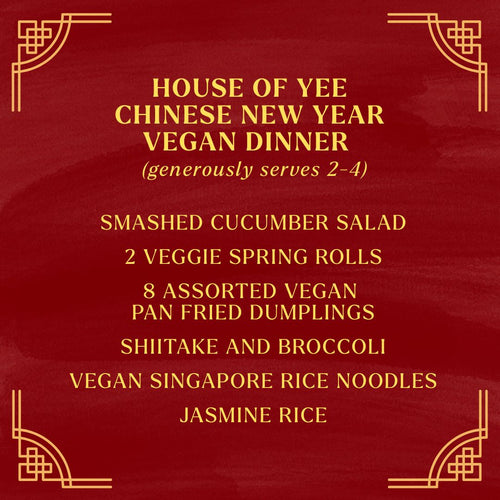 Chinese New Year Pop Up Vegan Dinner